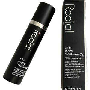 Rodial SPF 15 Snake Moisturiser O2 Freeze & Smooth Oxygen, Hyaluronic Acid 1.7oz